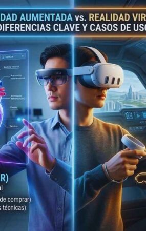 Realidad aumentada vs realidad virtual