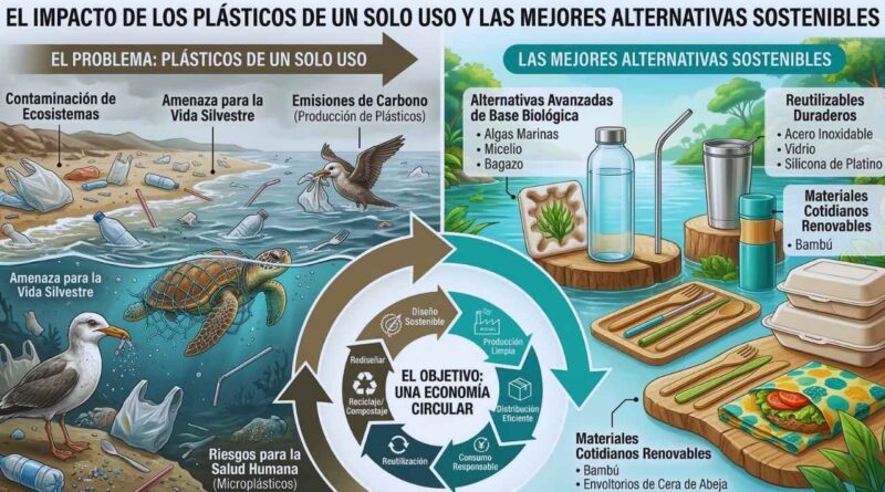 alternativas plástico de un solo uso