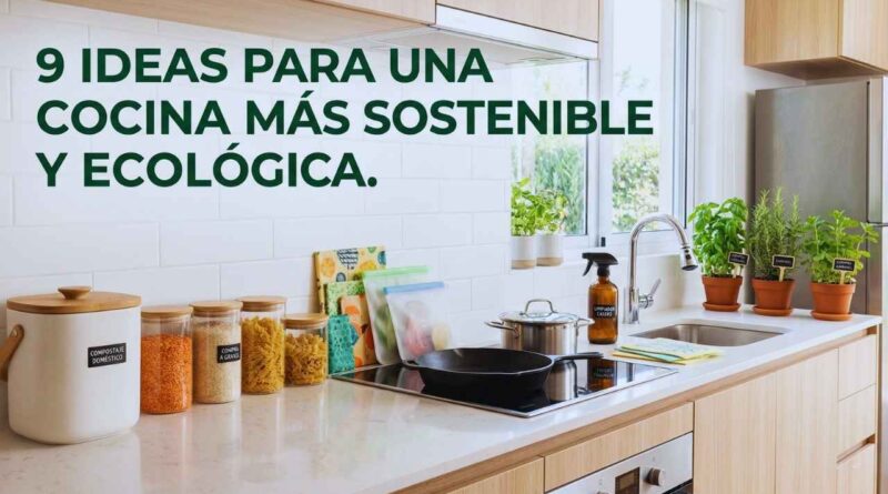cocina sostenible y ecológica