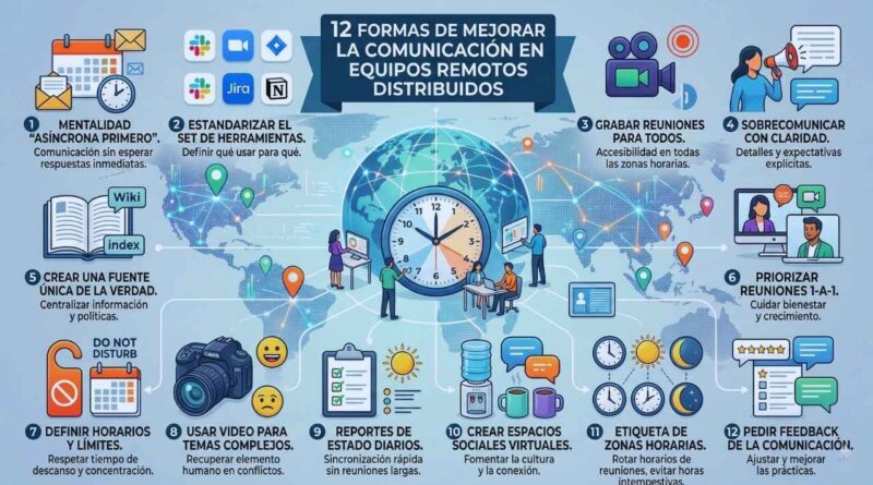 comunicación en equipos remotos