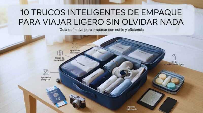 empacar maleta de mano