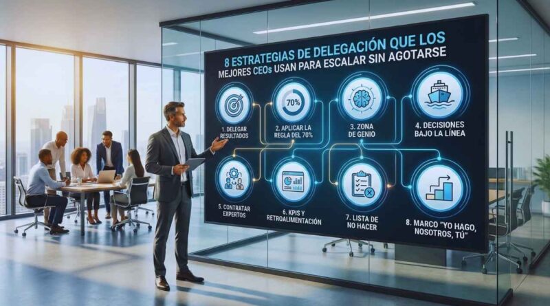 estrategias de delegación