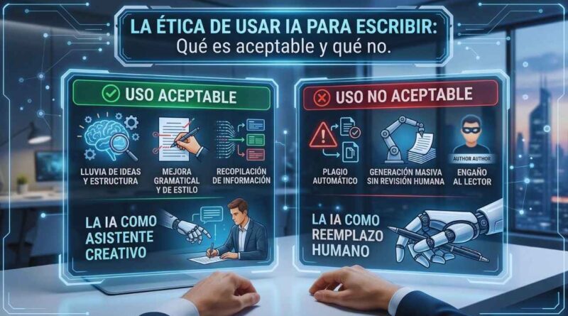 ética de la inteligencia artificial en la escritura