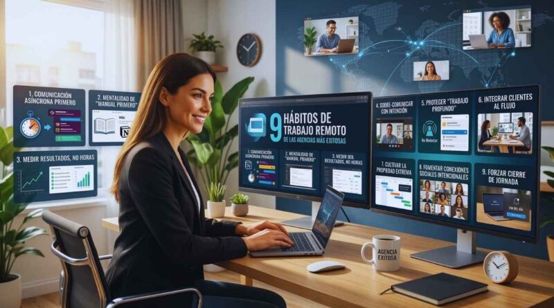 hábitos de trabajo remoto
