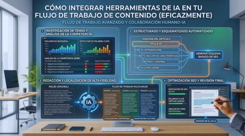 integrar IA en la creación de contenido