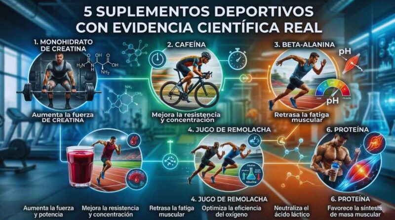 mejores suplementos deportivos con evidencia científica