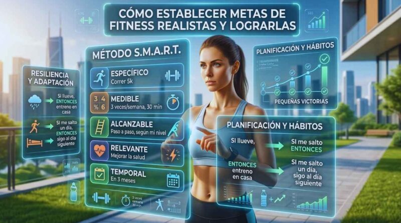metas de fitness realistas