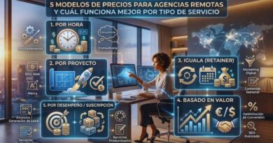 modelos de precios para agencias