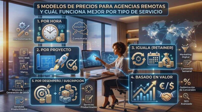 modelos de precios para agencias