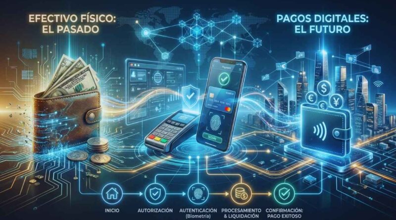 pagos digitales vs efectivo