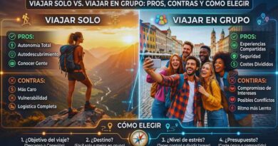 viajar solo o en grupo