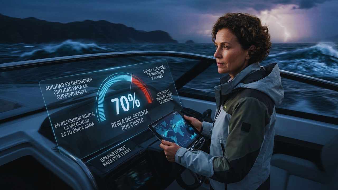 Agilidad en la toma de decisiones críticas para la supervivencia