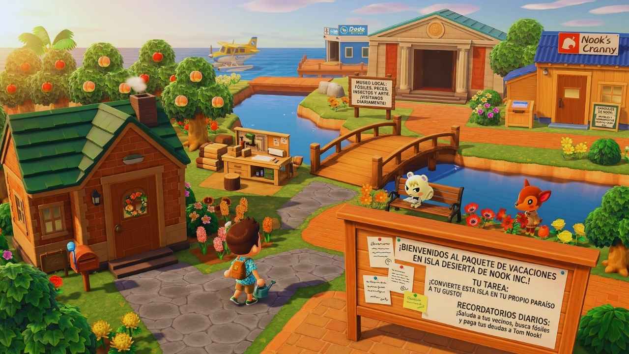 Animal Crossing: New Horizons: Una isla entera solo para ti