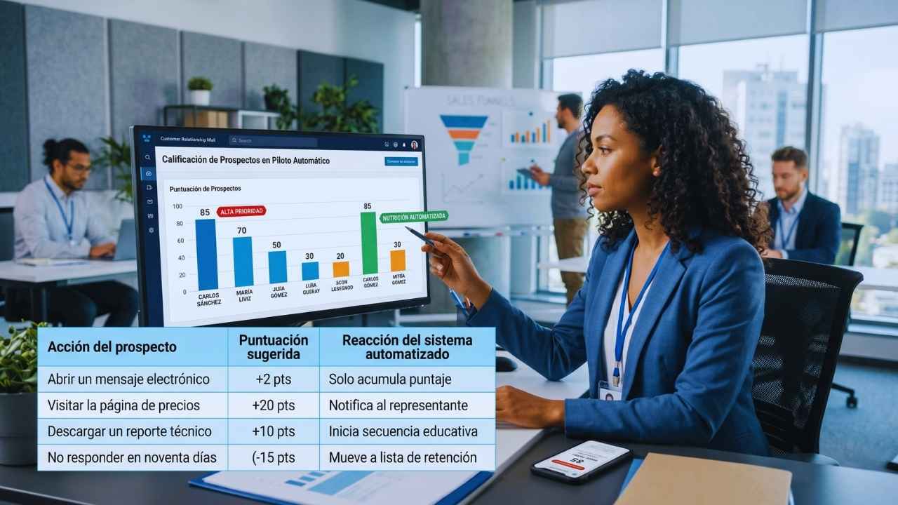 Calificación de prospectos en piloto automático