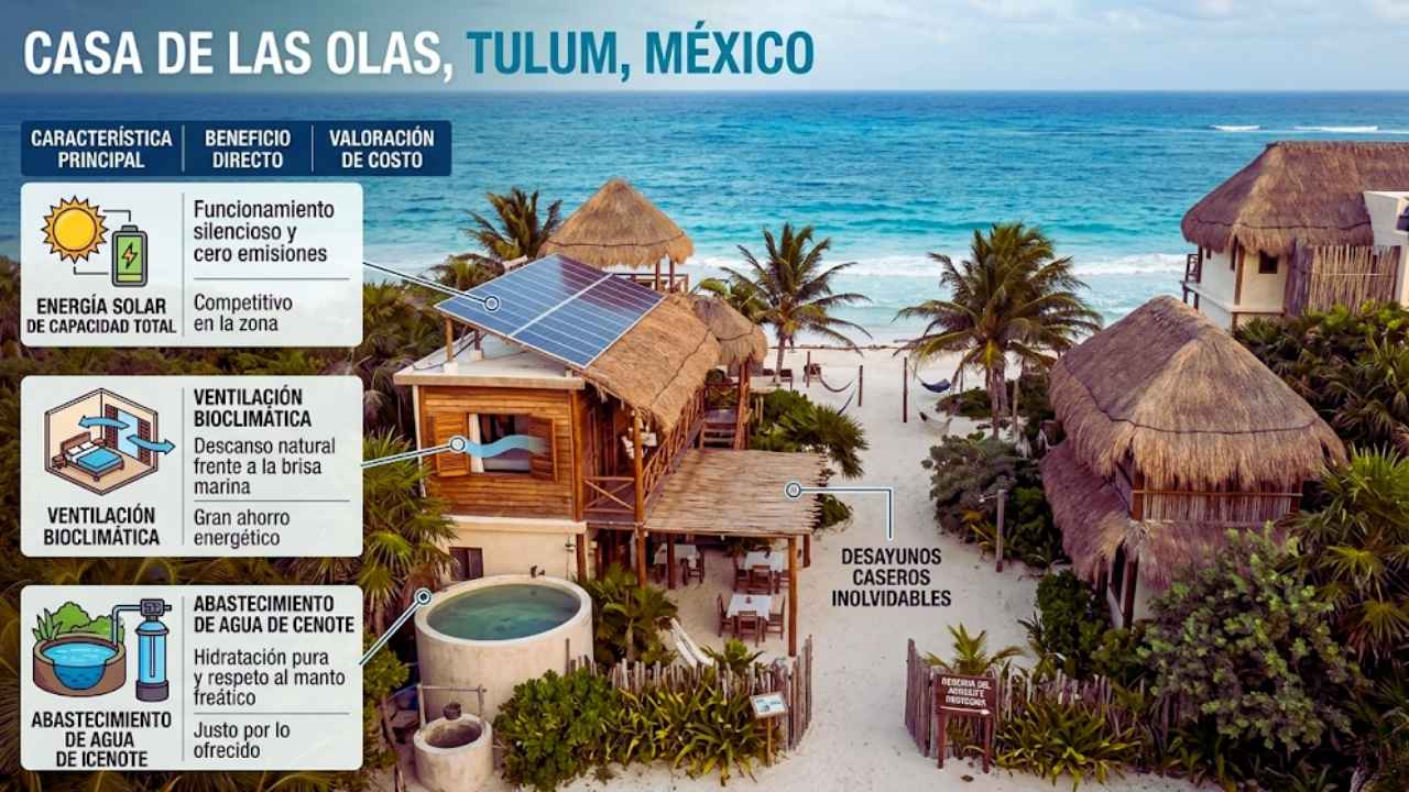Casa de las Olas, Tulum, México