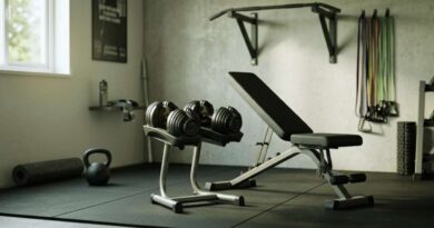 Entrenamiento con pesas en casa