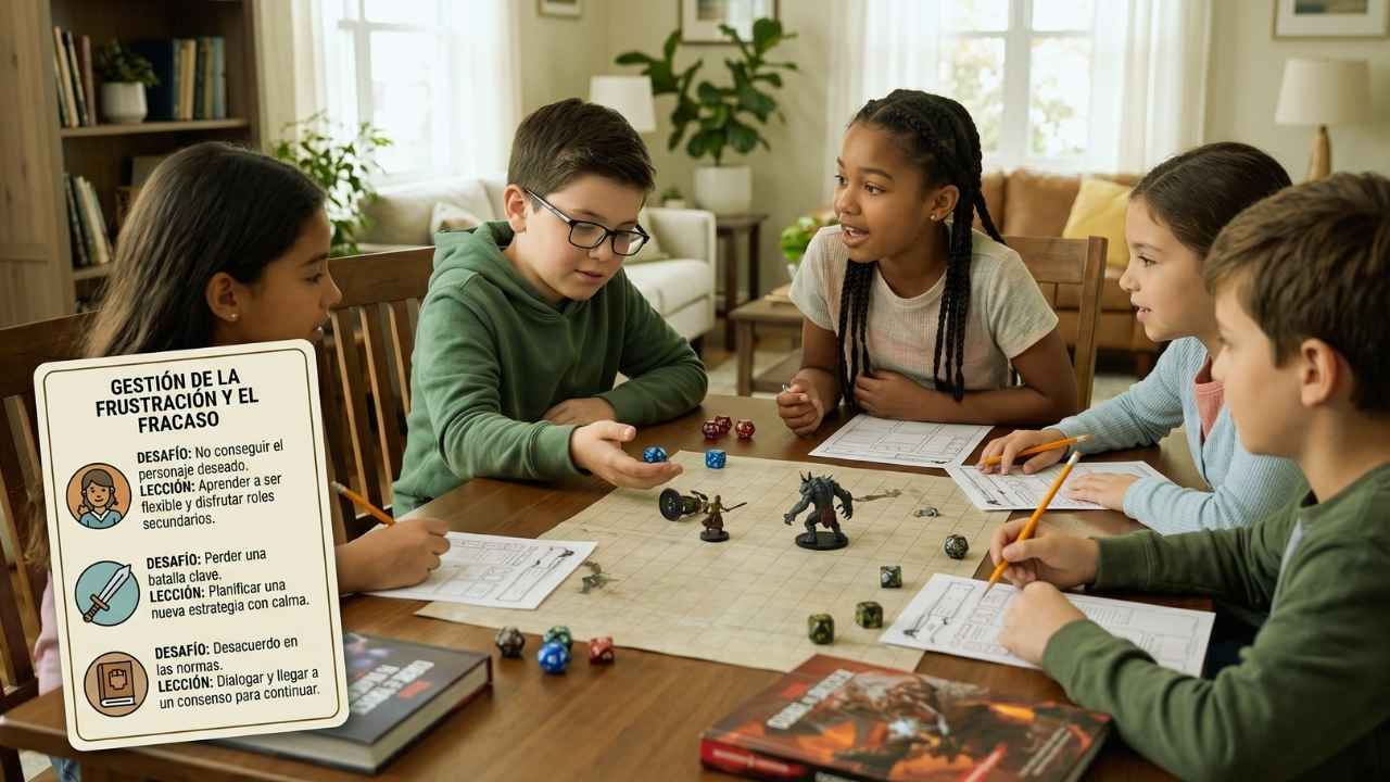 Gestión de la frustración y la tolerancia al fracaso
