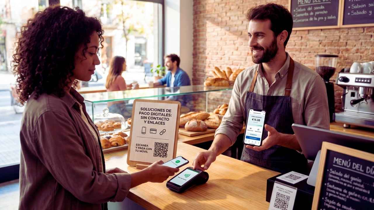 Implementación de sistemas de cobro sin contacto y enlaces