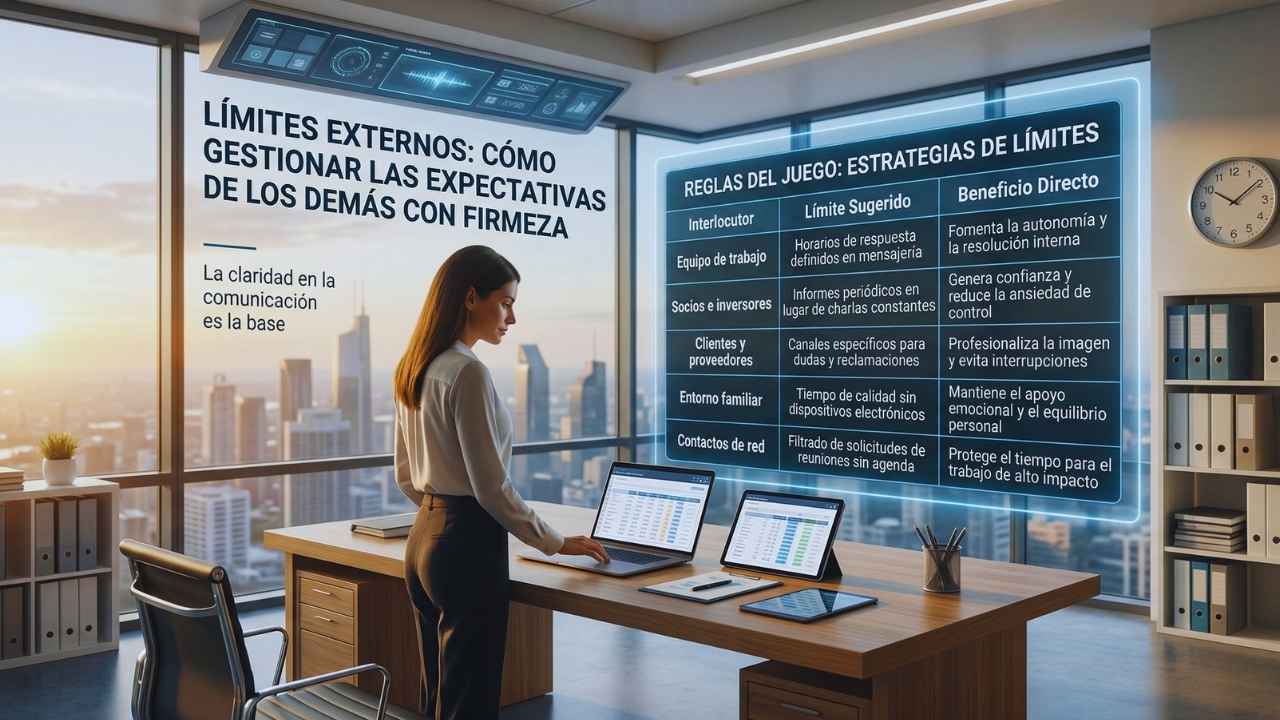 Límites externos: Cómo gestionar las expectativas de los demás con firmeza