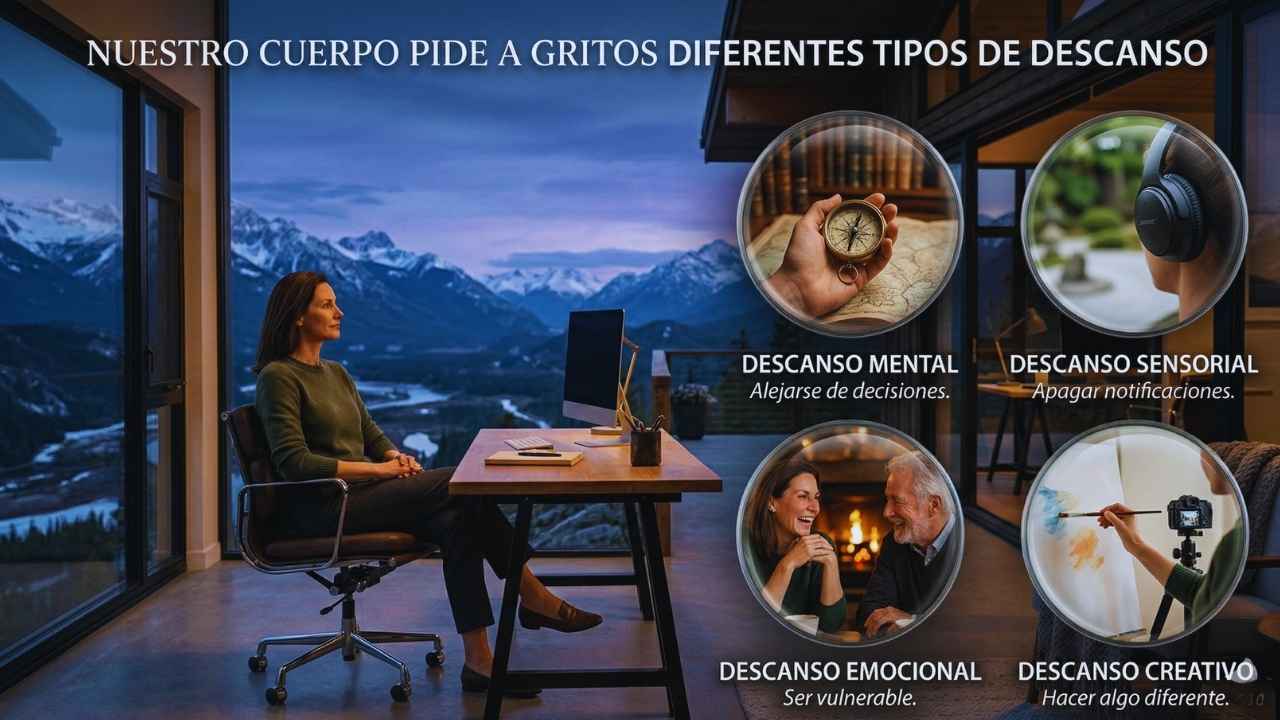 Los diferentes tipos de descanso que tu cuerpo pide a gritos