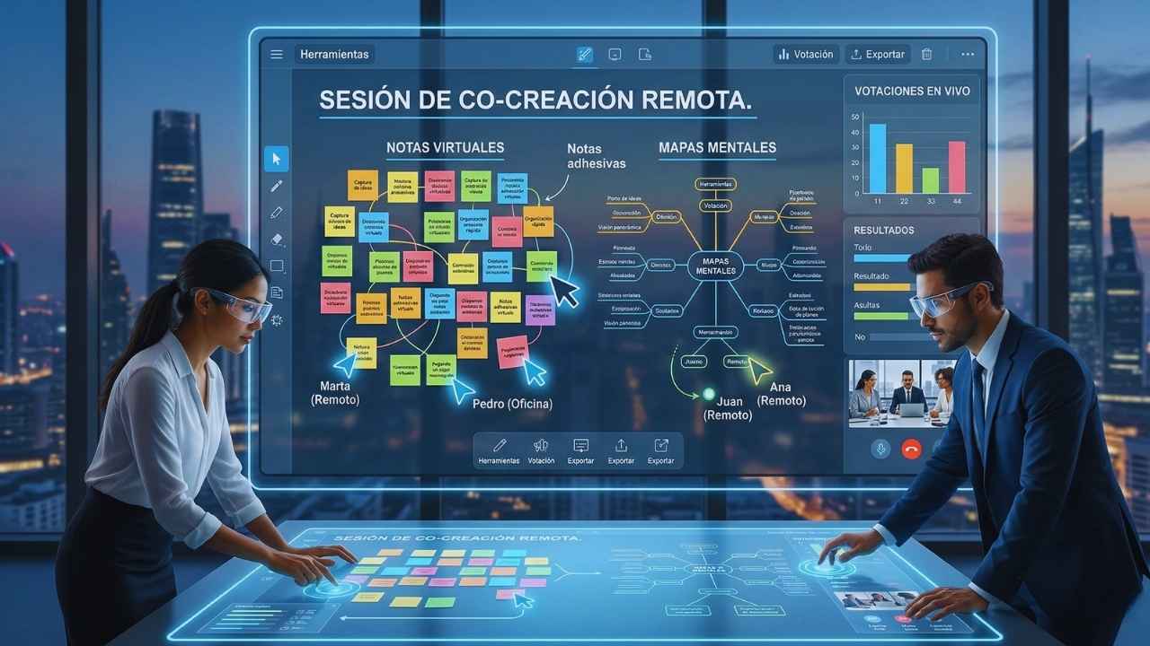 Pizarras digitales colaborativas a distancia