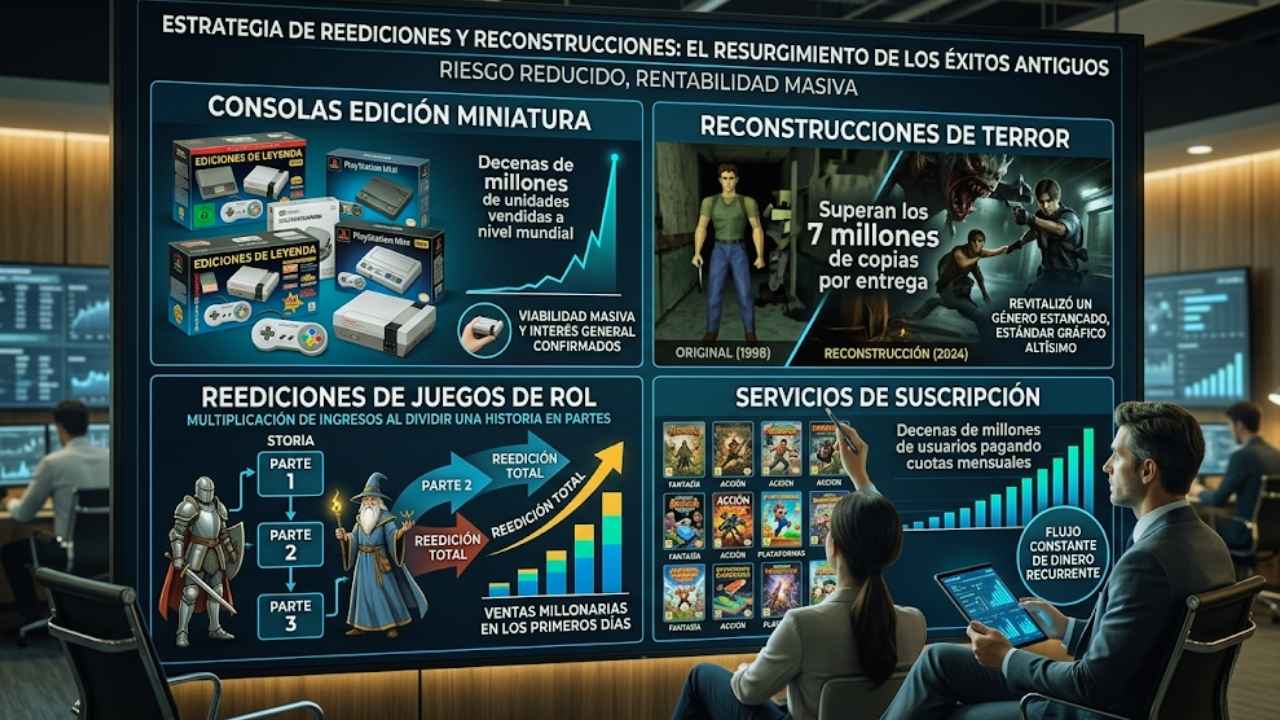 Reediciones y reconstrucciones de los grandes estudios