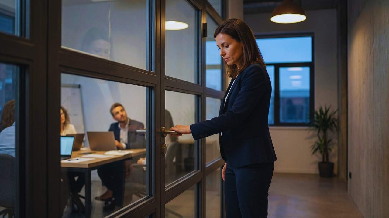 Transiciones conscientes en el marco de la puerta