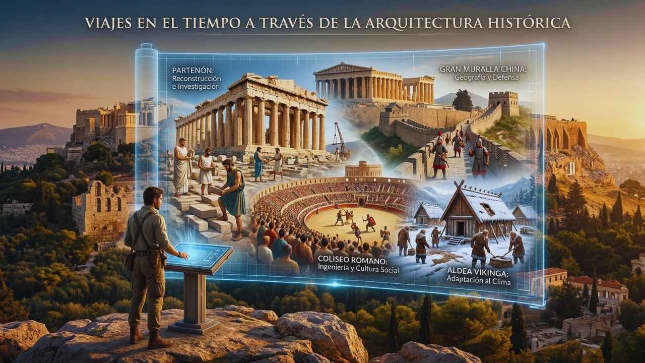 Viajes en el tiempo a través de la arquitectura histórica