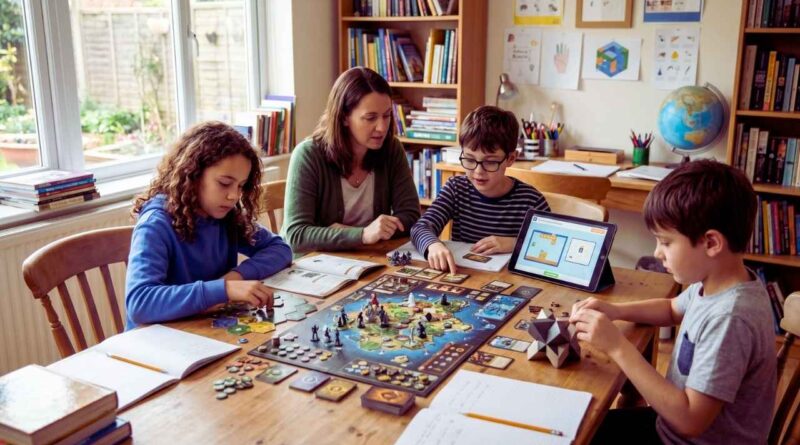 aprendizaje basado en juegos en casa