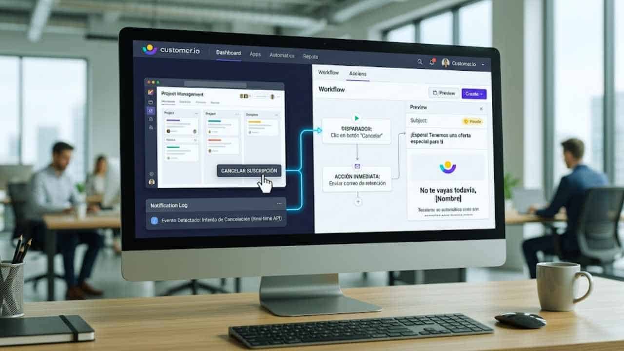 Customer.io: Mensajes exactos basados en el comportamiento