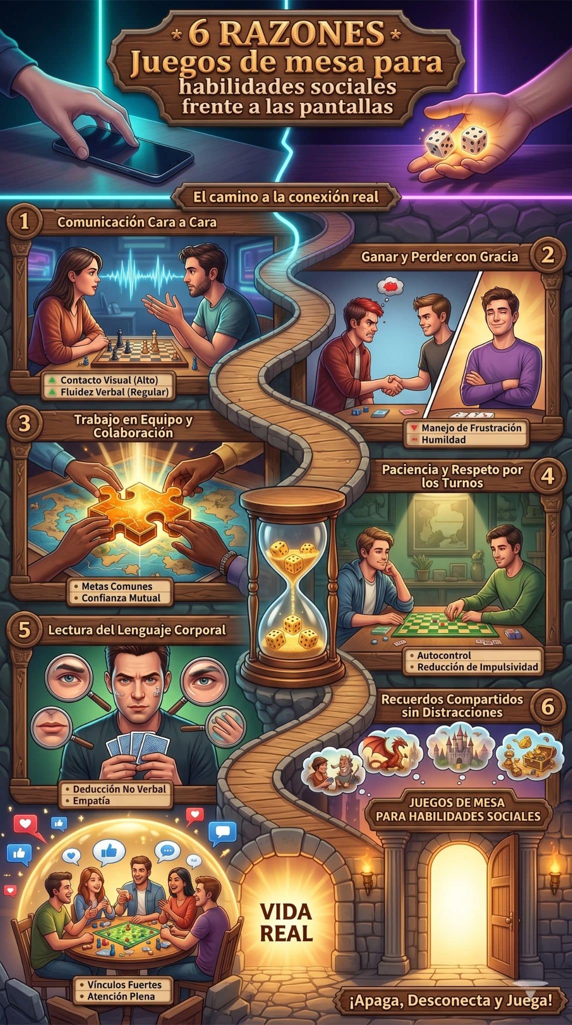 juegos de mesa para habilidades sociales