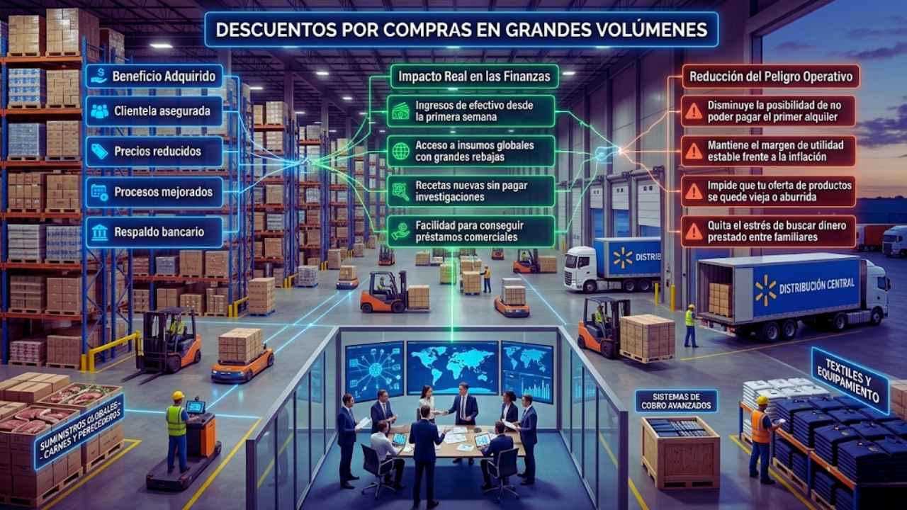 Descuentos por compras en grandes volúmenes