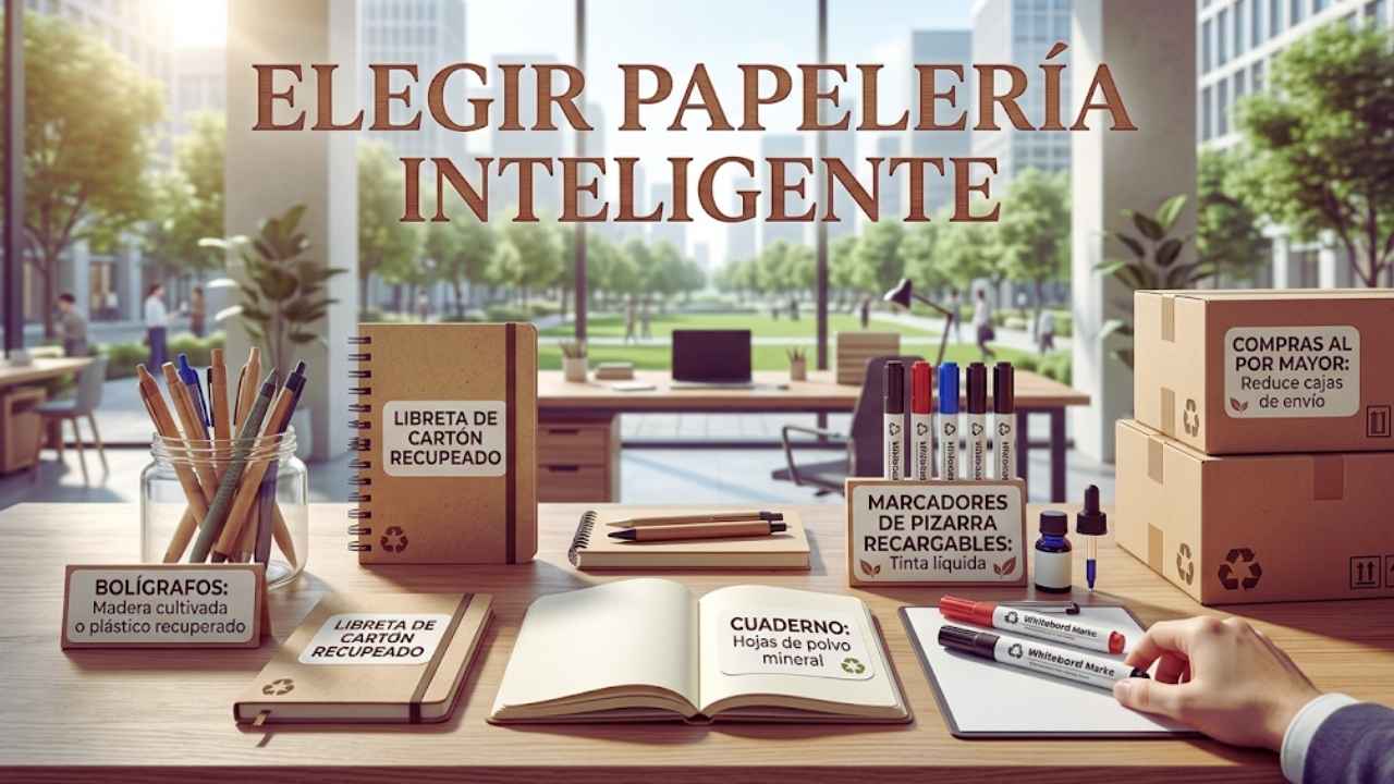 Elegir papelería inteligente