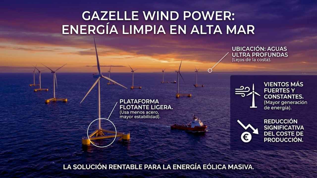 Gazelle Wind Power: Energía limpia en alta mar