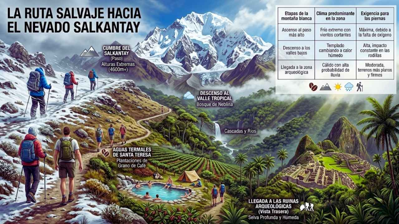 La ruta salvaje hacia el nevado