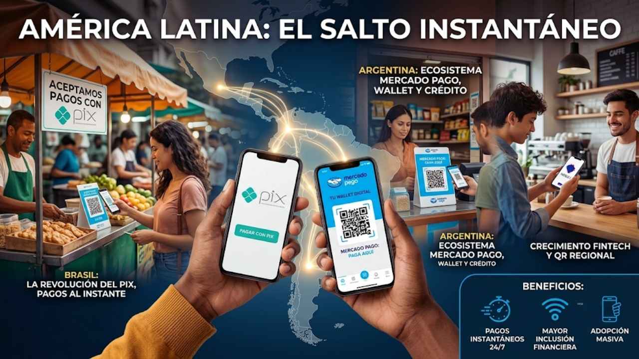 América Latina: Pix, Mercado Pago y el salto instantáneo
