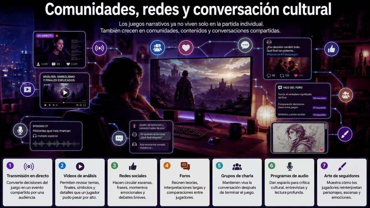 Comunidades, redes y conversacion cultural