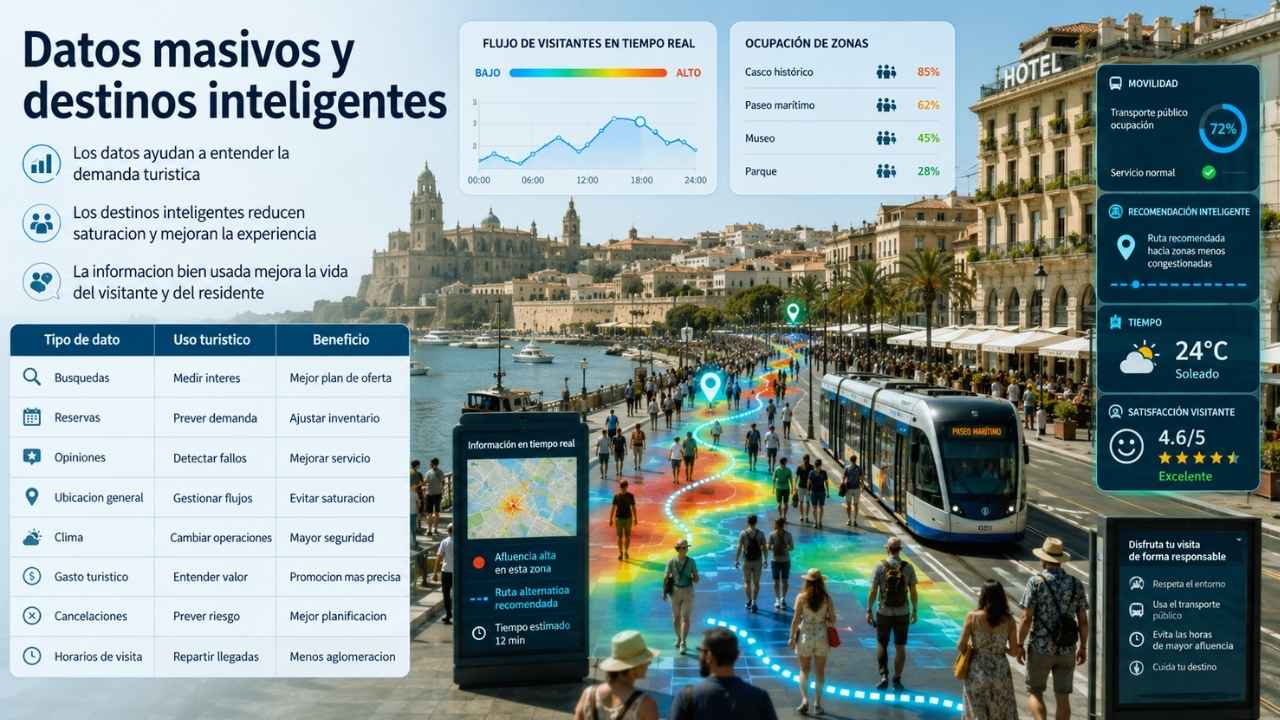 Datos masivos y destinos inteligentes