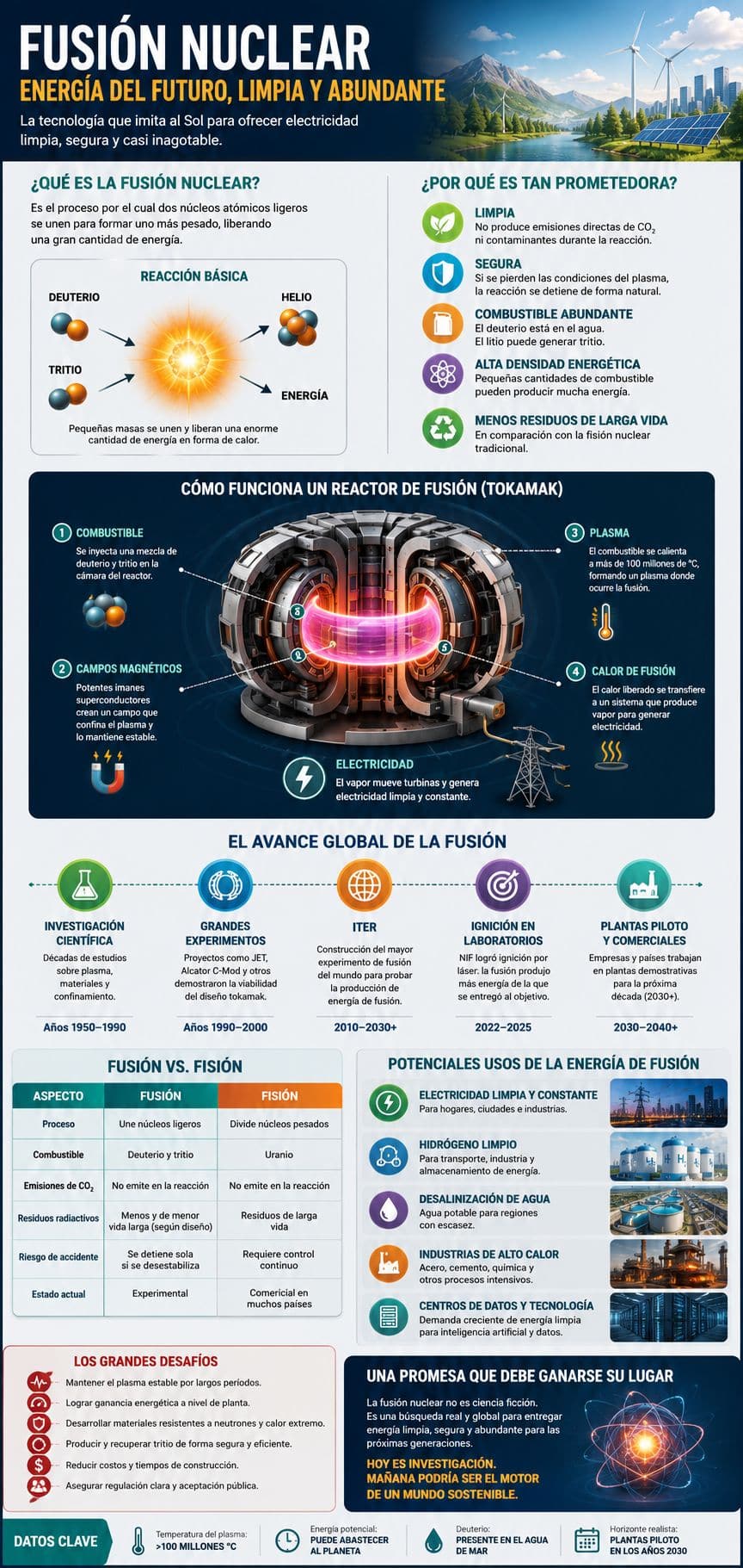 tecnología de fusión nuclear