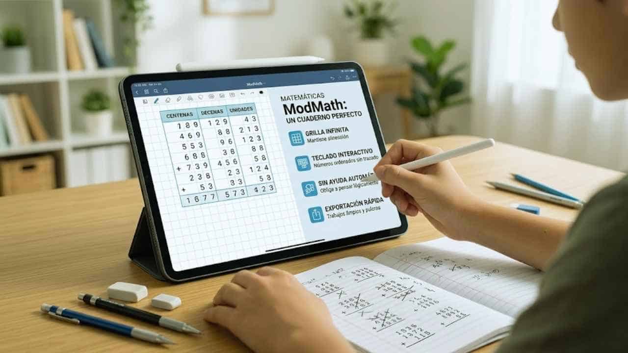 Matematicas ModMath: Un cuaderno perfecto