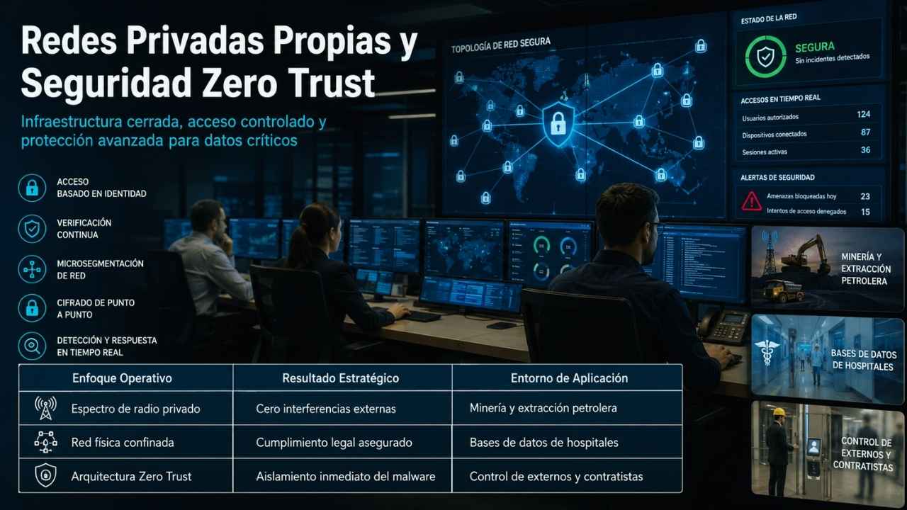 Redes Privadas Propias y Seguridad Zero Trust