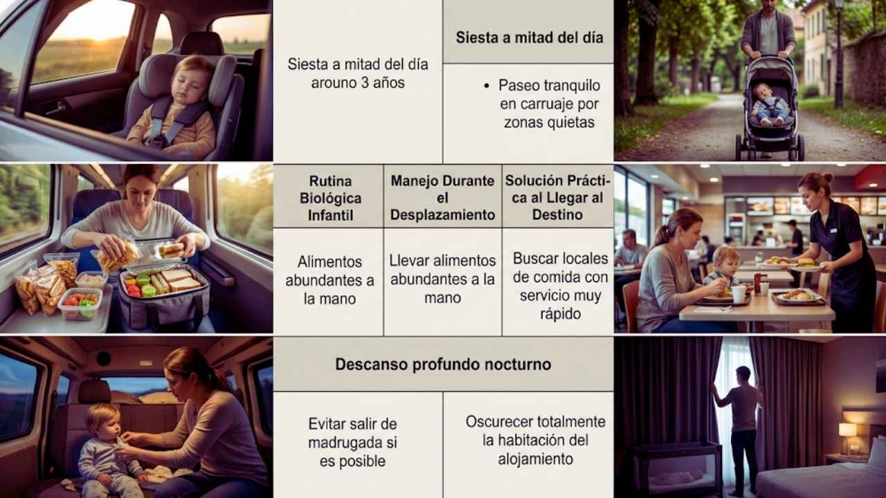 Respeta sus horarios de comida y sueño