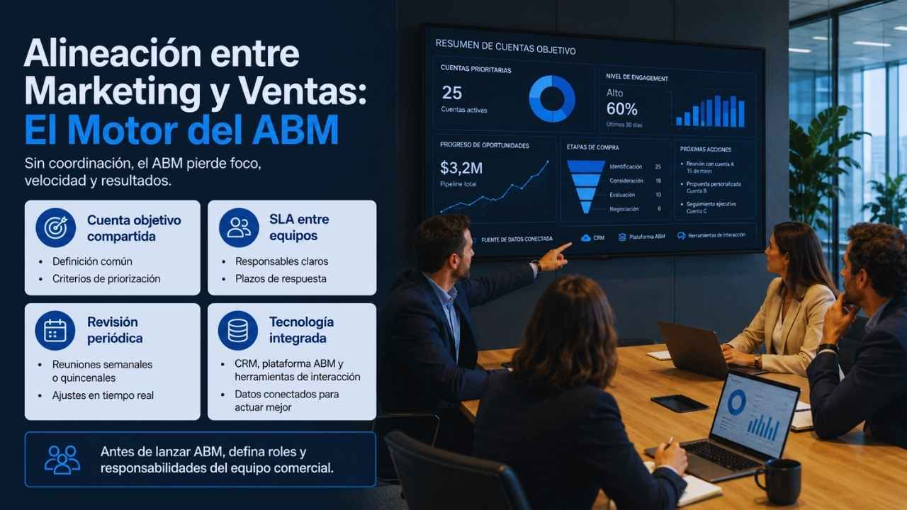Alineación entre Marketing y Ventas: El Motor del ABM