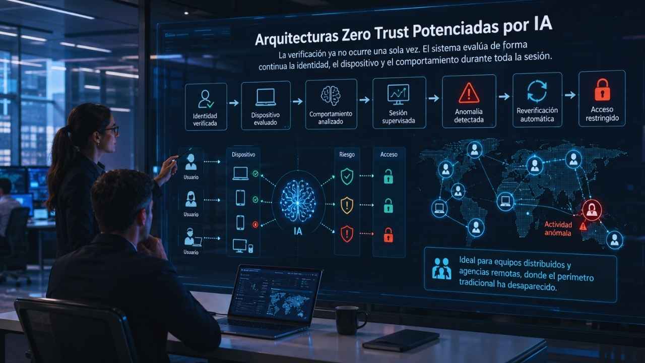 Arquitecturas Zero Trust Potenciadas por IA