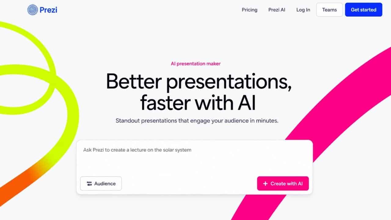 Para Presentaciones No Lineales: Prezi