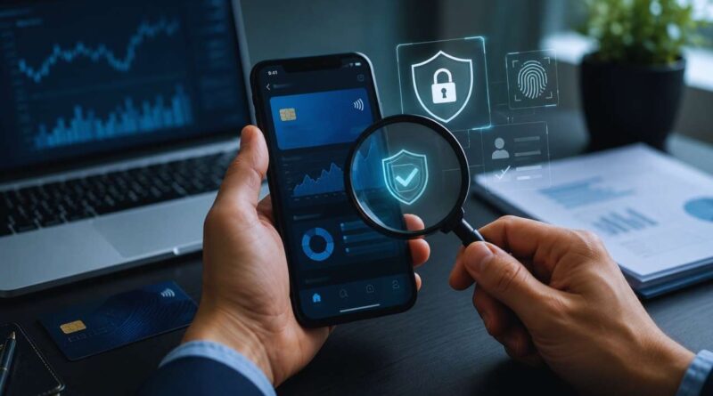 verificar una app fintech