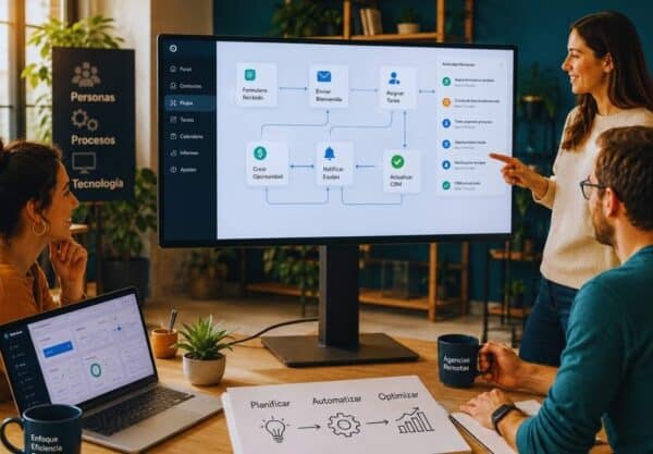 automatización de procesos en agencias remotas