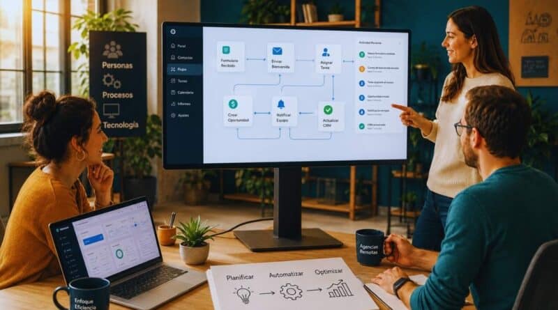 automatización de procesos en agencias remotas