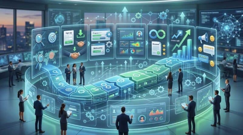 ciclo de vida del cliente en B2B SaaS