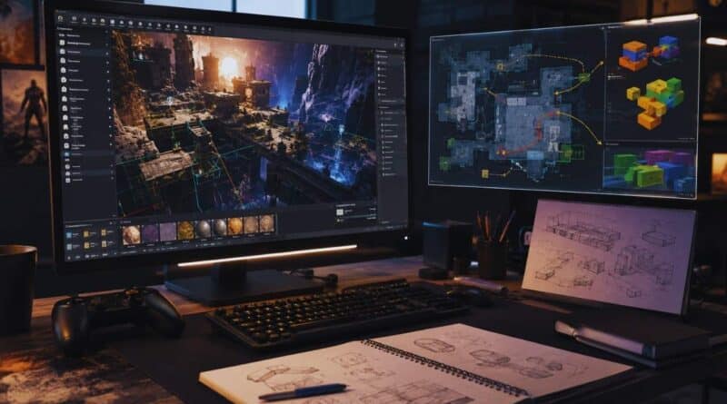 diseño de niveles en videojuegos